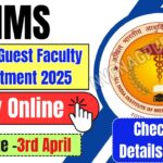 AIIMS Nagpur Guest Faculty Recruitment 2025 Apply Online