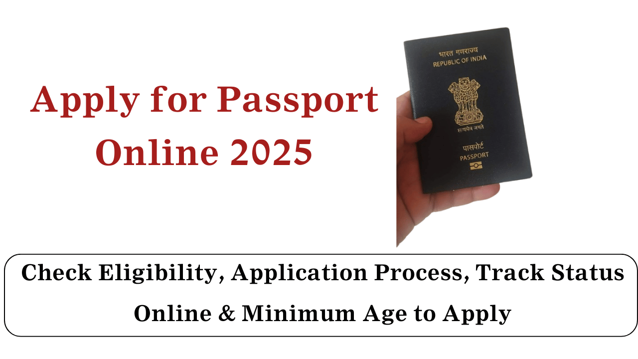 Online Passport e-Seva Application, Check eligibility to apply, Passport Application Process, Track Your Application