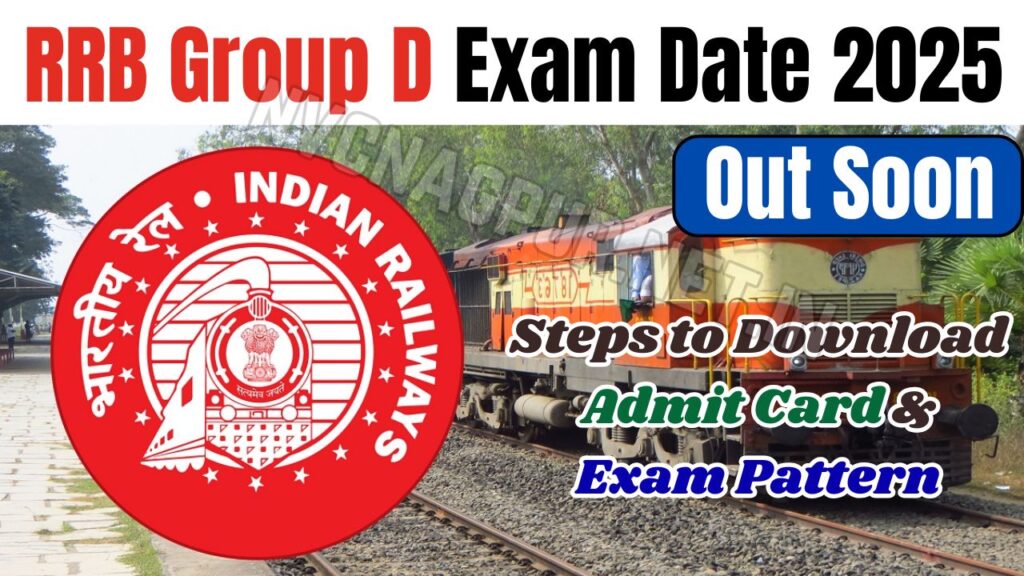 RRB Group D Exam Date 2025