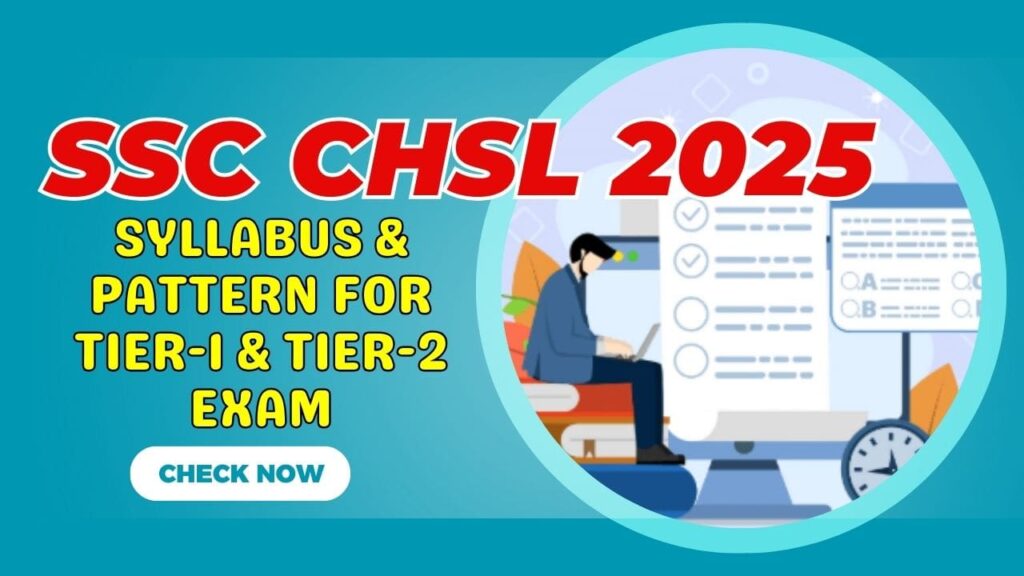 SSC CHSL 2025 Syllabus