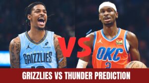 Home 22 Grizzlies vs Thunder Prediction NBA: player-stats, blowout, Head 2 Head