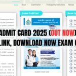 WBJEE Admit Card 2025 (Out Now): Check Direct Link, Download PDF
